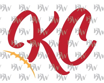 Kansas City, Chiefs, Football, Laces, Red and Yellow, PNG, Digital File, Sublimation File