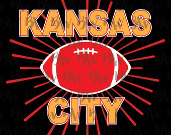 Kansas City, Chiefs, Arrowhead, PNG, SVG, Digital File, Sublimation File