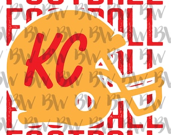 Kansas City Helmet, Chiefs, Arrowhead, Football, PNG, Digital File, Sublimation File