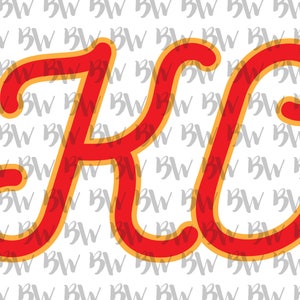 Kansas City, KC, Chiefs, PNG, SVG, Digital File, Sublimation File