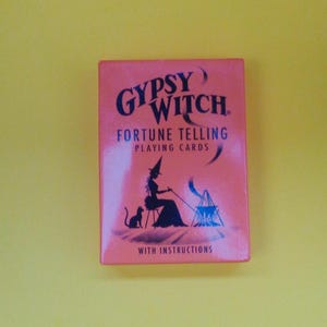 Jeu de cartes révélateur de bonne aventure Gypsy Witch - Réédition