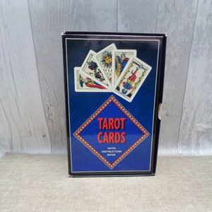 Tarot Cards and Instruction Book - Box Set (1994) Marseille Deck