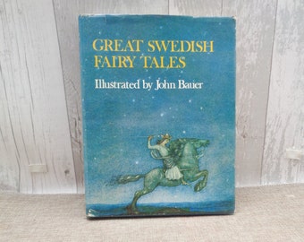 Great Swedish Fairy Tales - Illustrated by John Bauer (HB) 1974