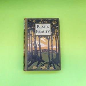 Antique Decorative Copy of Black Beauty by Anna Sewell (HB) Jarrold Circa 1910