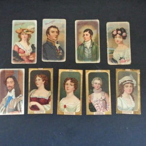 Cartes cigarette R.J Lea - Chairman Miniatures - Cotes