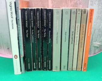 Vintage Virginia Woolf Books - Various Titles - Panther and Penguin Modern Classics