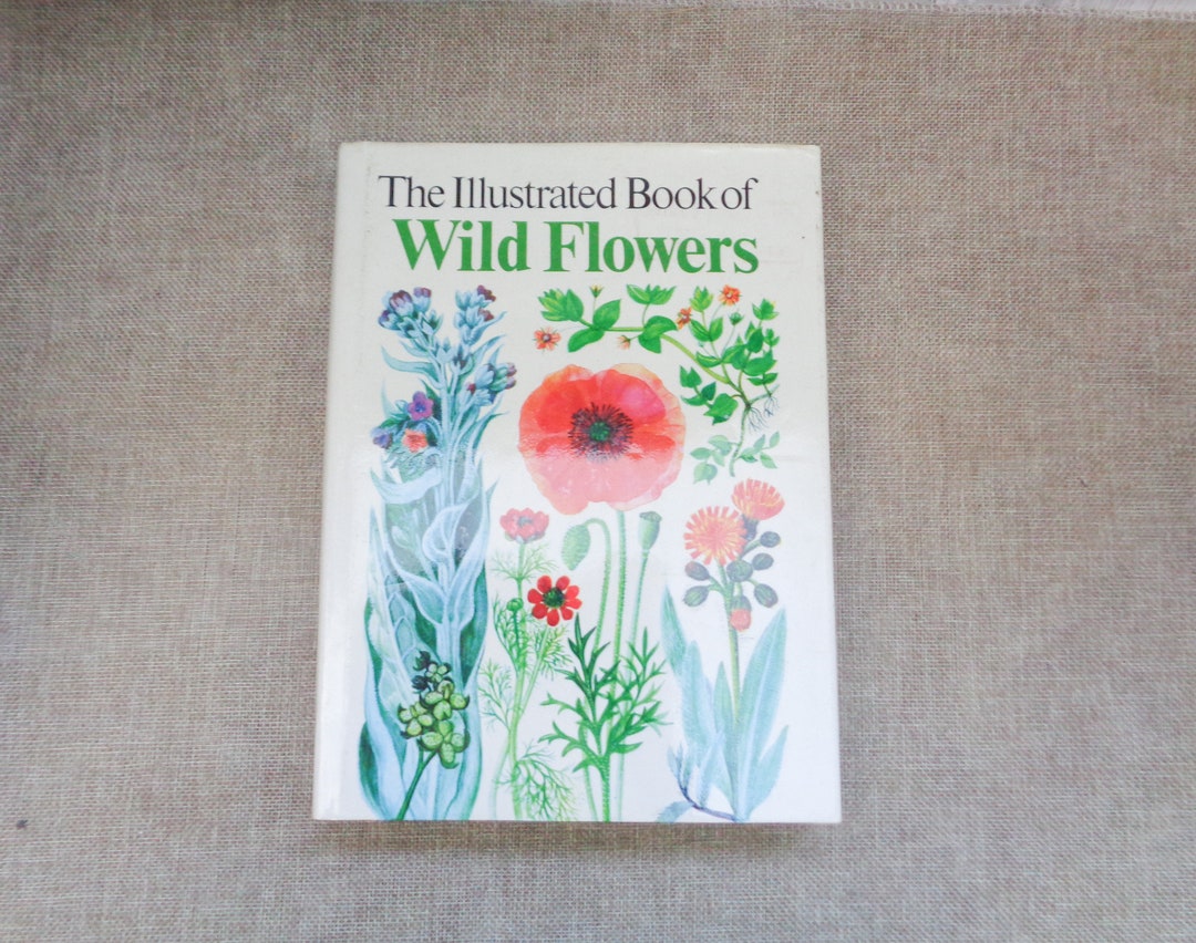 The Illustrated Book of Wild Flowers by B.E Nicholson S. Ary Etsy