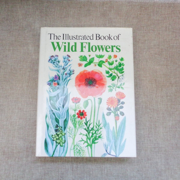 Wild Flowers Book Etsy