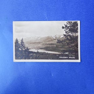 Antica cartolina degli anni '20 - Columbia Valley, USA - Inutilizzata