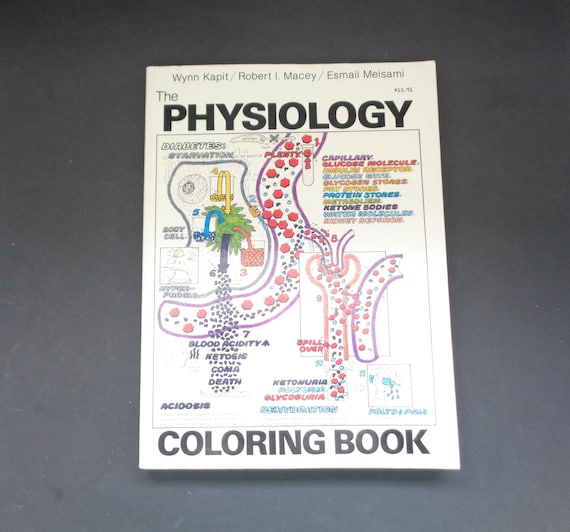 The Physiology Coloring Book by Wynn Kapit/lawrence M Elson - Etsy
