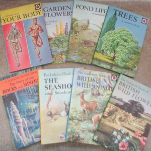 Vintage Ladybird Books  - Series 536 - Nature and Science -  1960s