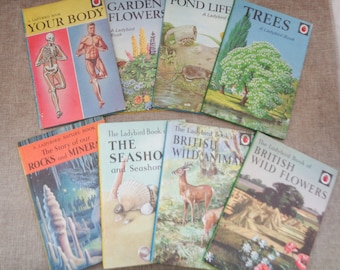 Vintage Ladybird Books  - Series 536 - Nature and Science -  1960s
