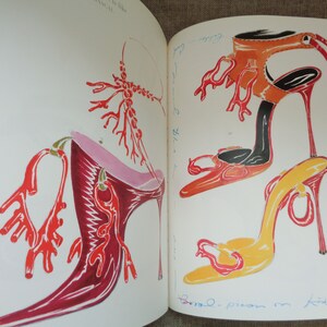 Manolo Blahnik Drawings Thames and Hudson Large Softcover Book Etsy