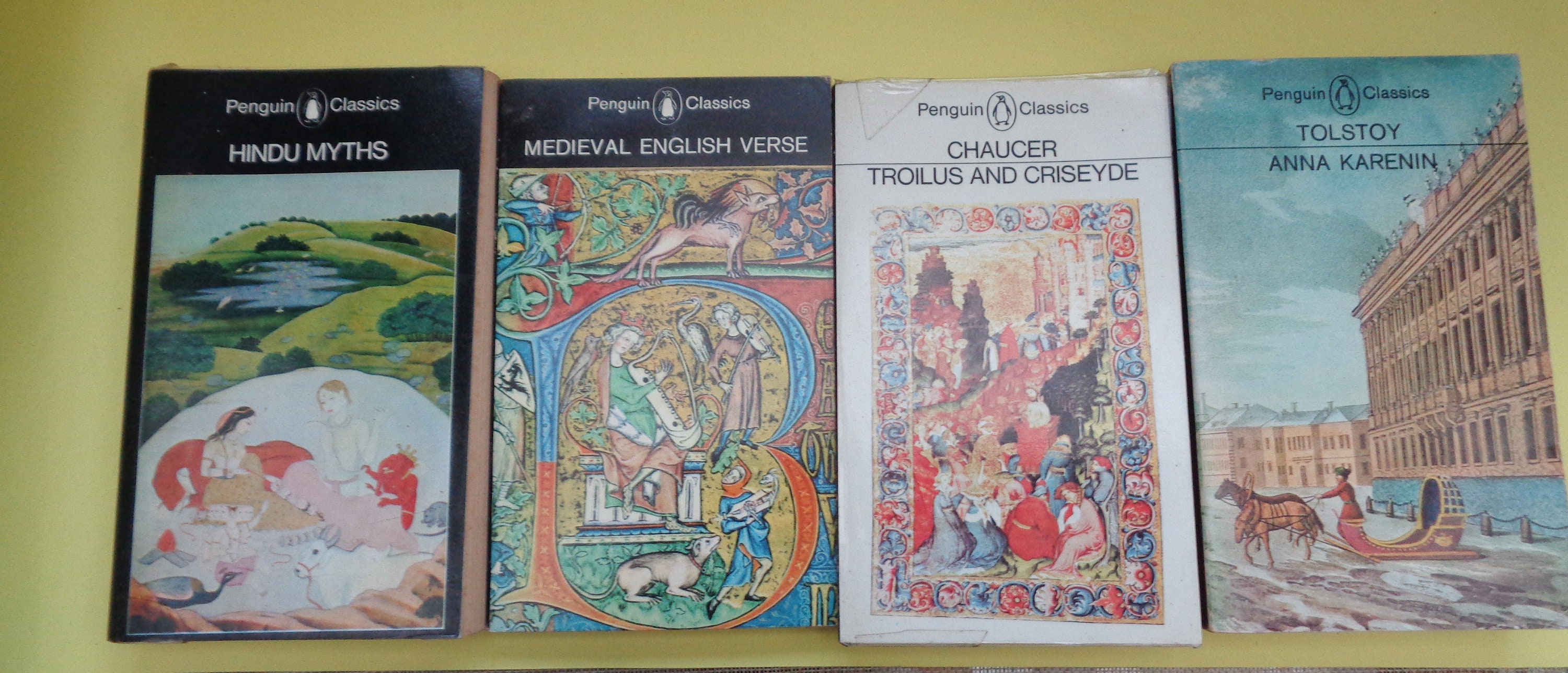Vintage Penguin Classics Paperback Books Various Titles 1970s/1980s 