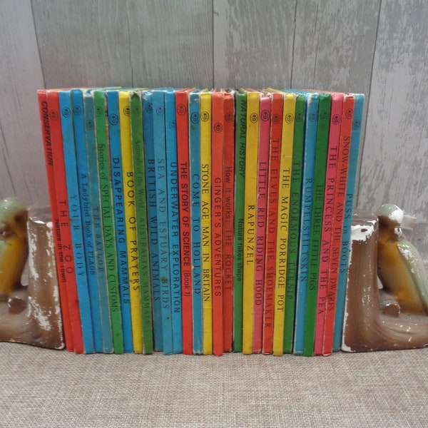 Vintage Ladybird Books  - Various Titles -  1950s/1960s/1970s