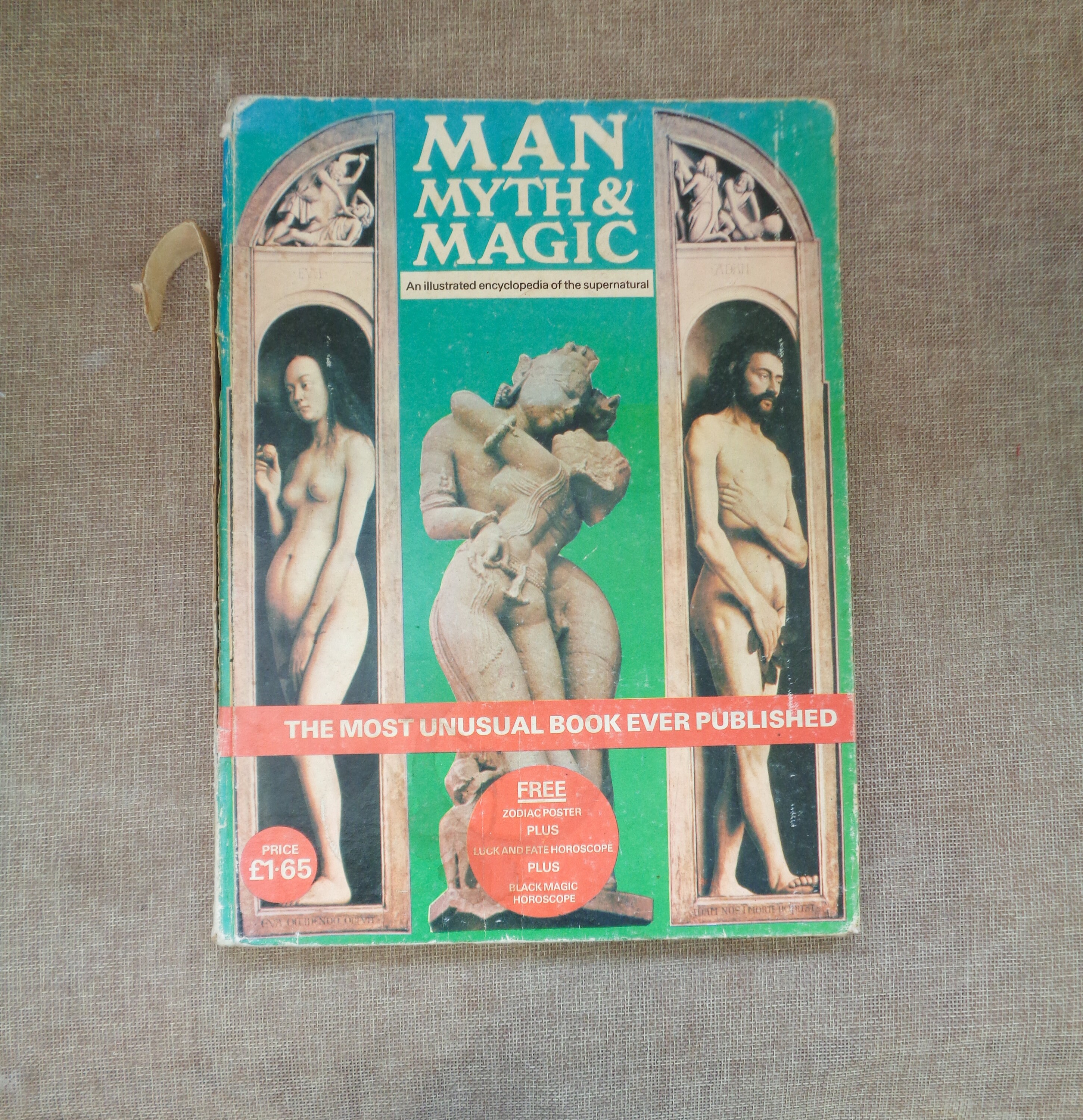Man Myth and Magic Book - Issues 1 -6- 1970 - Supernatural/Occult/Witchcraft/Magick/Mysticism