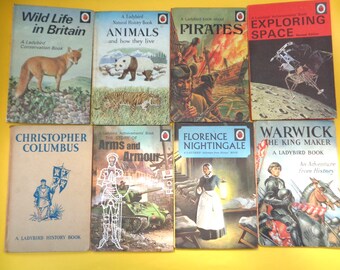 ヴィンテージ レディバード ブック - さまざまなタイトル - 1950 年代