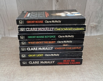 Classic Vintage Horror by Clare McNally - Various Titles including Ghost House