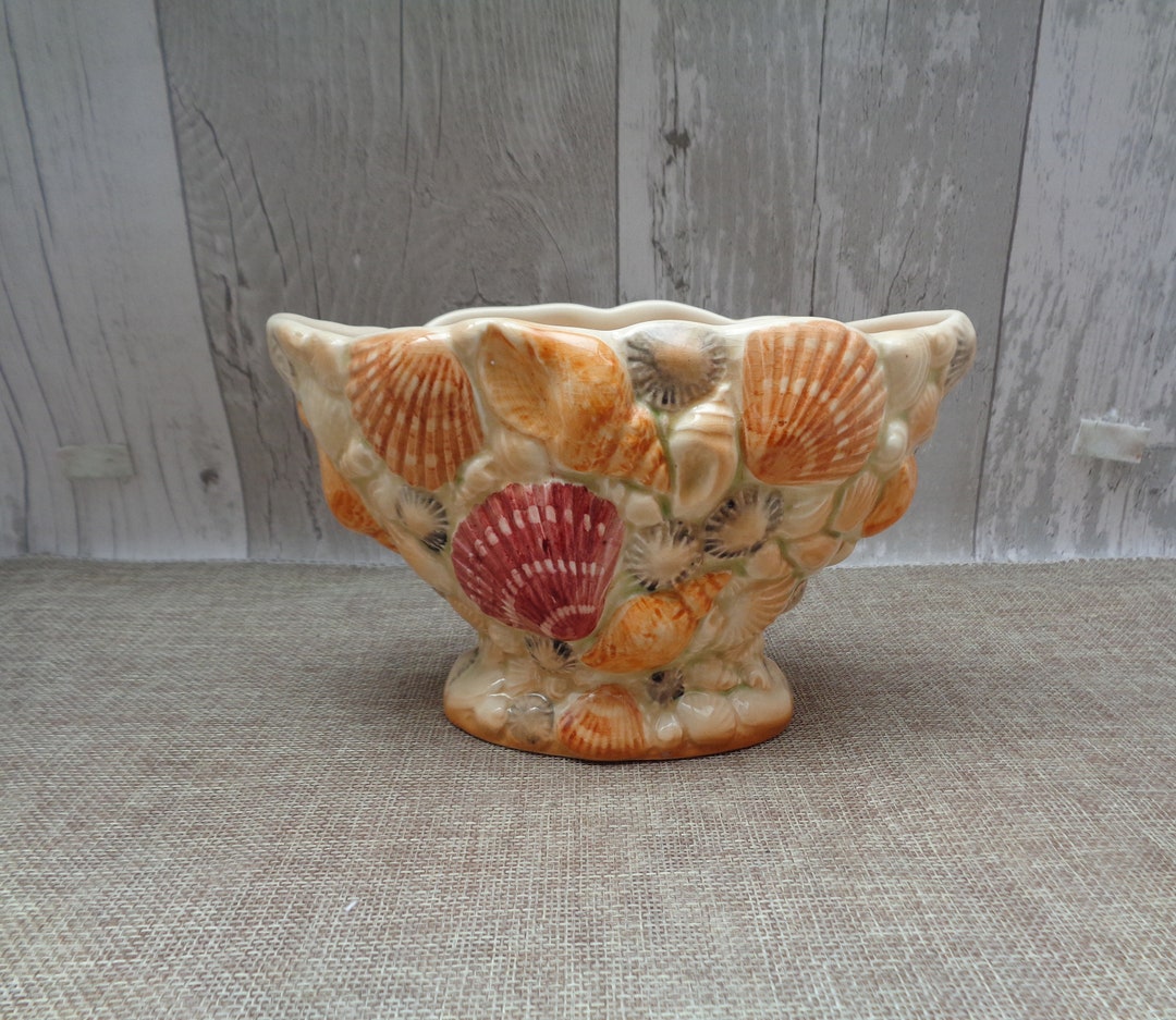 Vintage Sylvac Shell 'marina' Vase Etsy