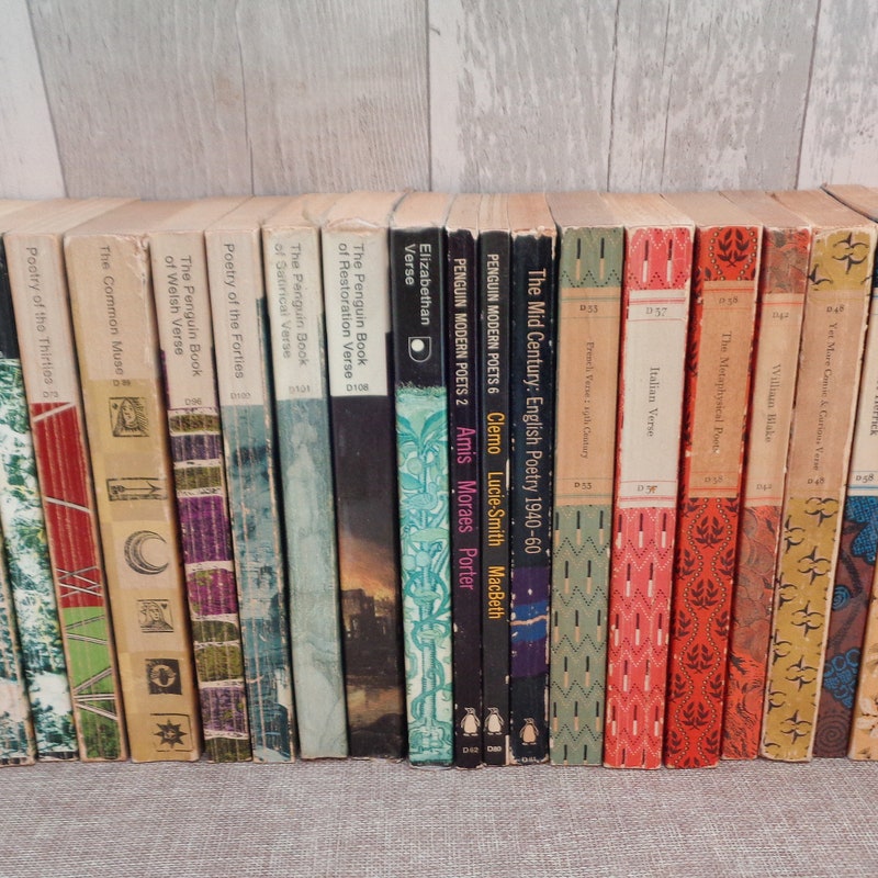 Poetry Books Etsy