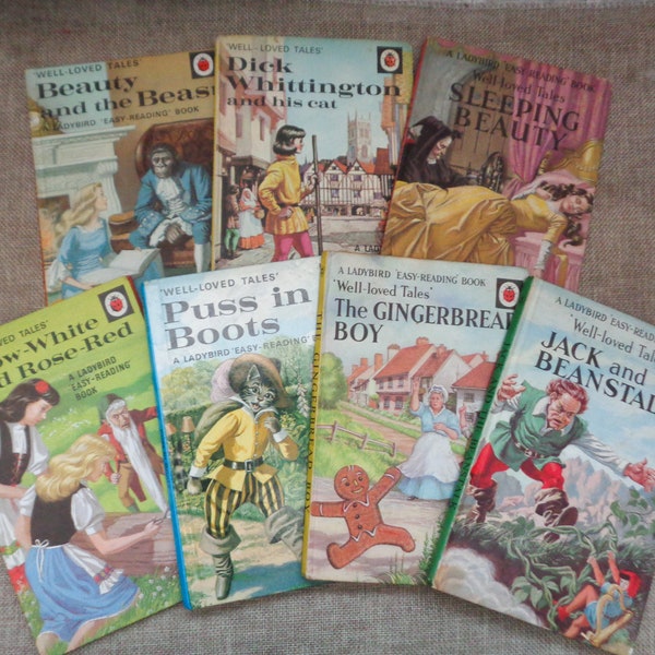 Vintage Ladybird Books  - Well-Loved Tales Series 606D-  1960s