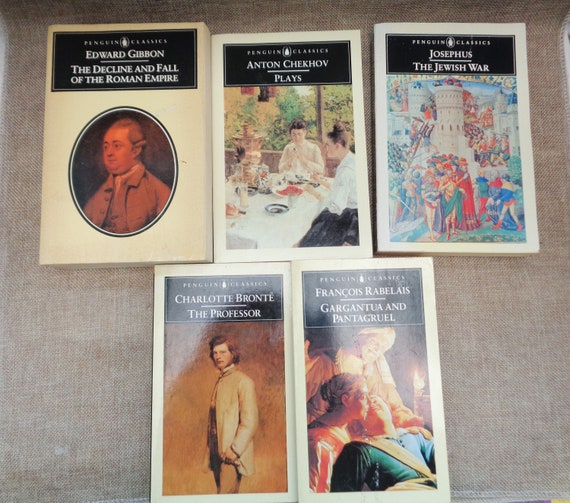 Vintage Penguin Classics Paperback Books Various Titles 1970s/1980s 