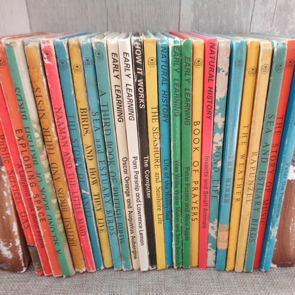 Vintage Marienkäfer Bücher - Verschiedene Titel - 1950er/1960er/1970er Jahre