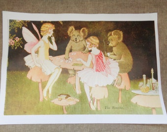 Large Vintage Fairy Print - The Revoke by Ida Rentoul