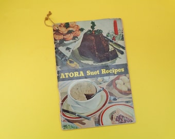 Vintage 1960s - Atora Suet Recipes - Small Recipe Booklet