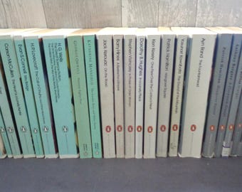 Penguin Modern Classics Paperback Books - Various Titles - Silver /Green/White Spines