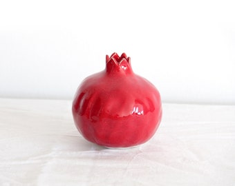 Ceramic Pomegranate, Judaica, Jewish Gift, Jewish Wedding Gift, Jewish Gift for a Home, Jewish Decor, Rosh Hashana, Jewish Holiday Decor