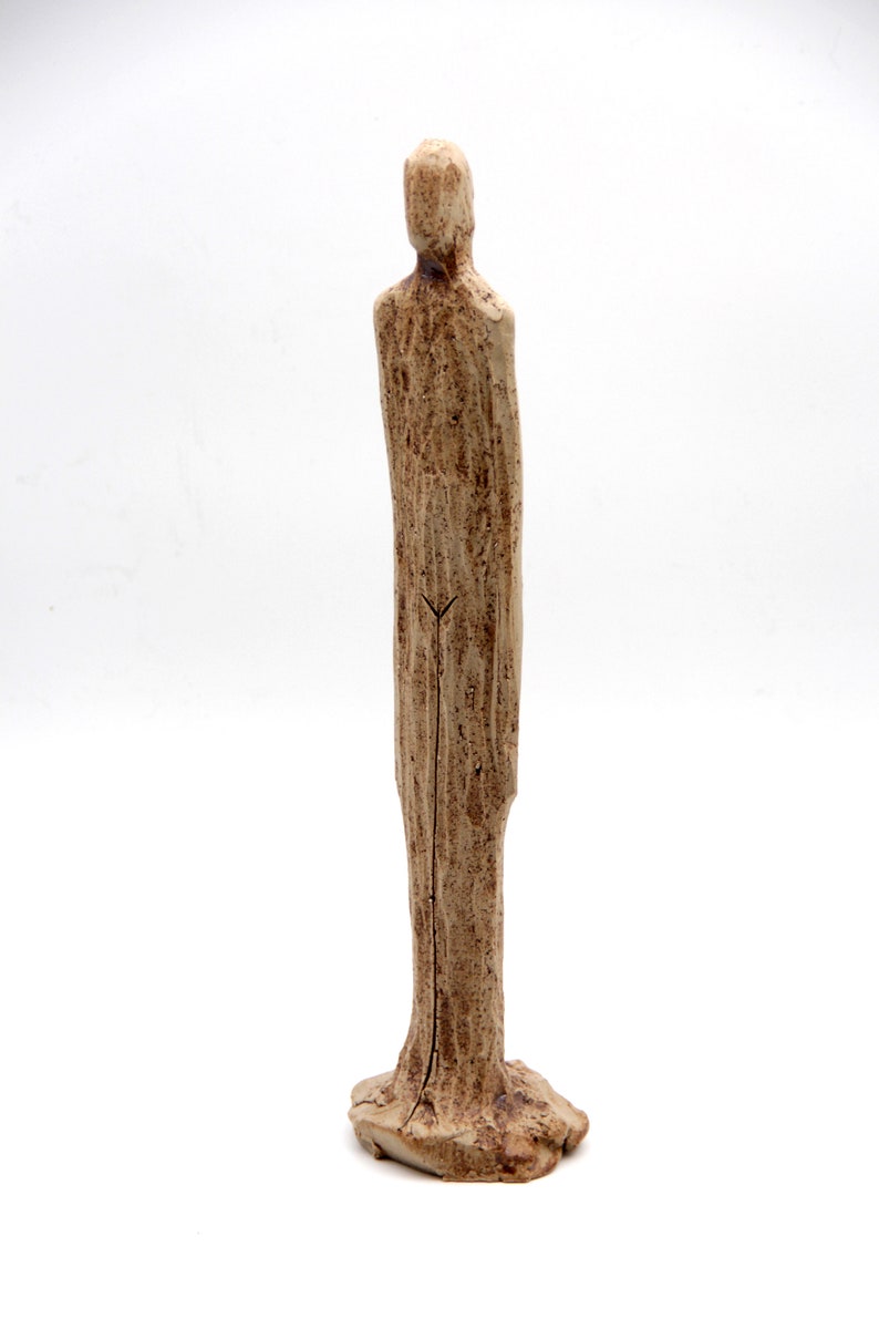 Original One Of A Kind Mountain Pose Namaste Yoga Pose Yoga Minimalist Clay Sculpture Figurines Art Collectibles Vadel Com