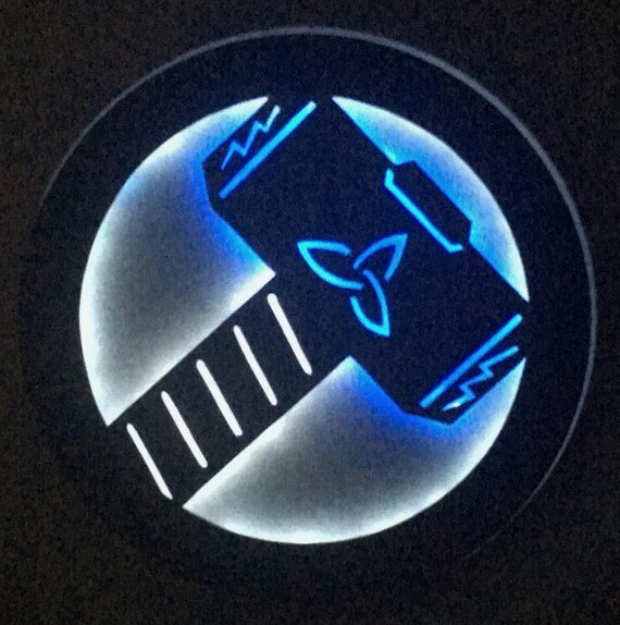Thor's Hammer Mjolnir Marvel Comics Avengers Superhero Illuminated Lighted Logo Sign Nightlight Bedroom Kitchen Decoration FREE US SHIPPING Thor's Hammer Mjolnir Marvel Comics Avengers Superhero Illuminated Lighted Logo Sign Nightlight Bedroom Kitchen Decoration FREE US SHIPPING
