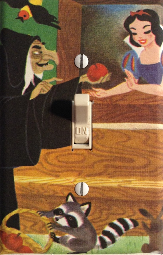 Snow White & Evil Queen as Old Woman Disney Villain Vintage Etsy