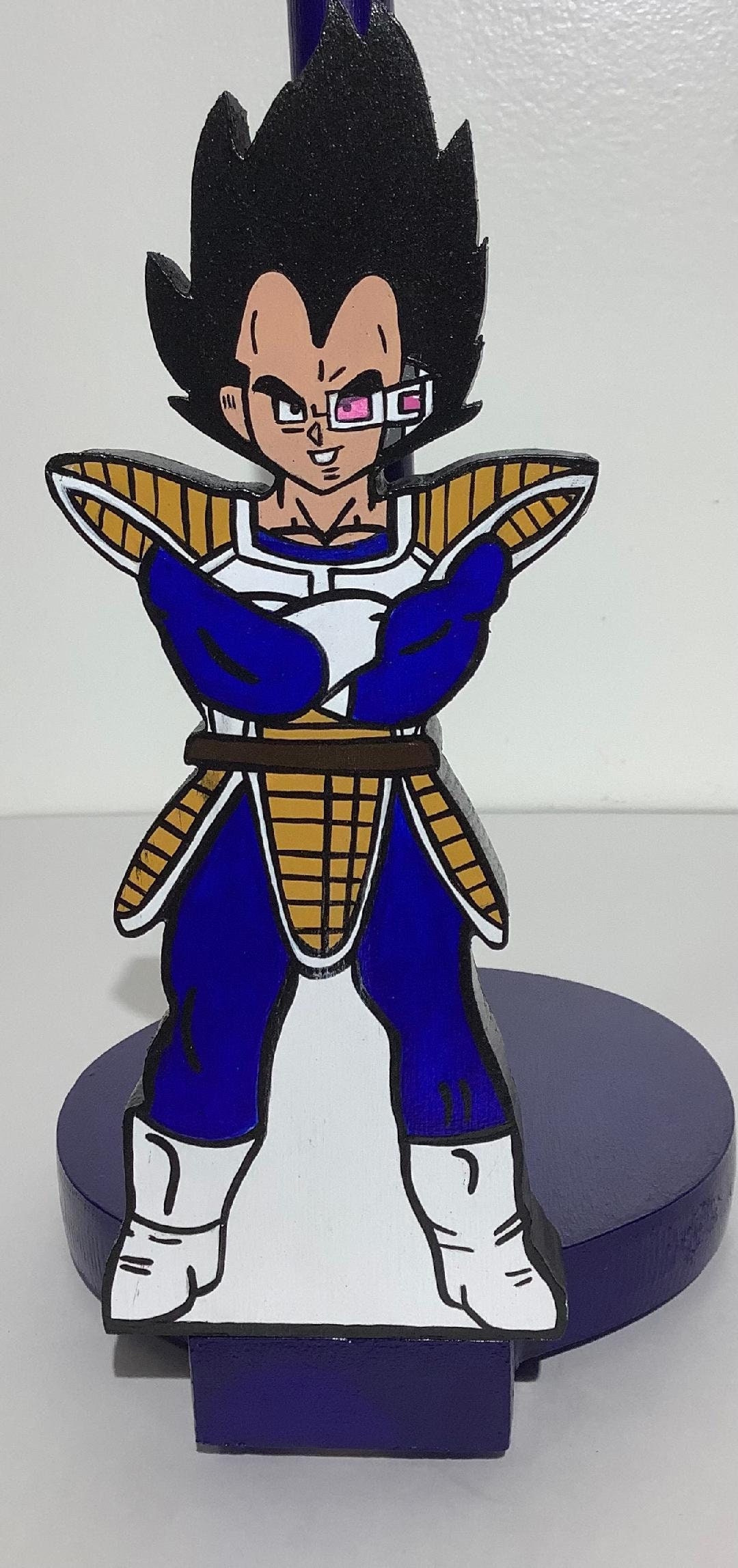 Vintage Cartoon Prince Wood Kitchen Countertop Table Top Paper Towel Holder Gift Present Decoration Decor