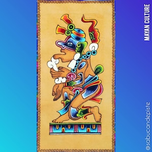 Mayan Culture (Dresden Codex Pantheon): EK CHUAH (God of Cacao (Chocolate), Merchants, and War)