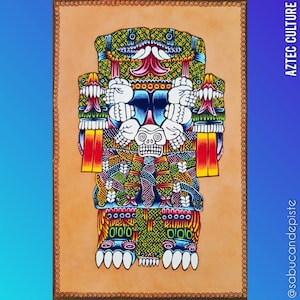 Mexica Culture (Tenochtitlan Art): COATLICUE (Mother Goddes of Fertility and the Earth)