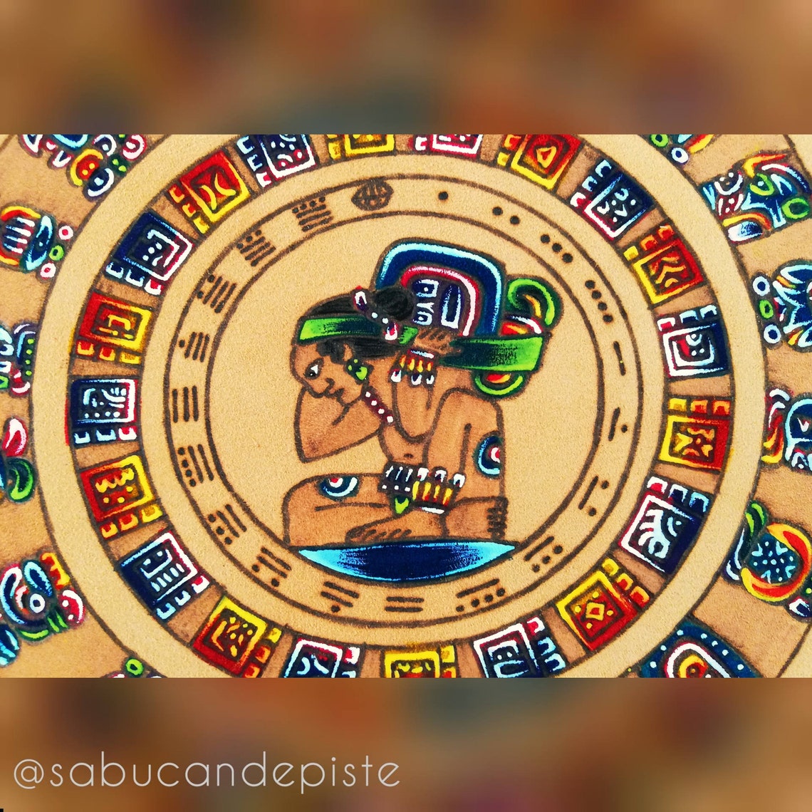 Mayan Calendar haab Calendar Tzolkin Calendar mayan Etsy