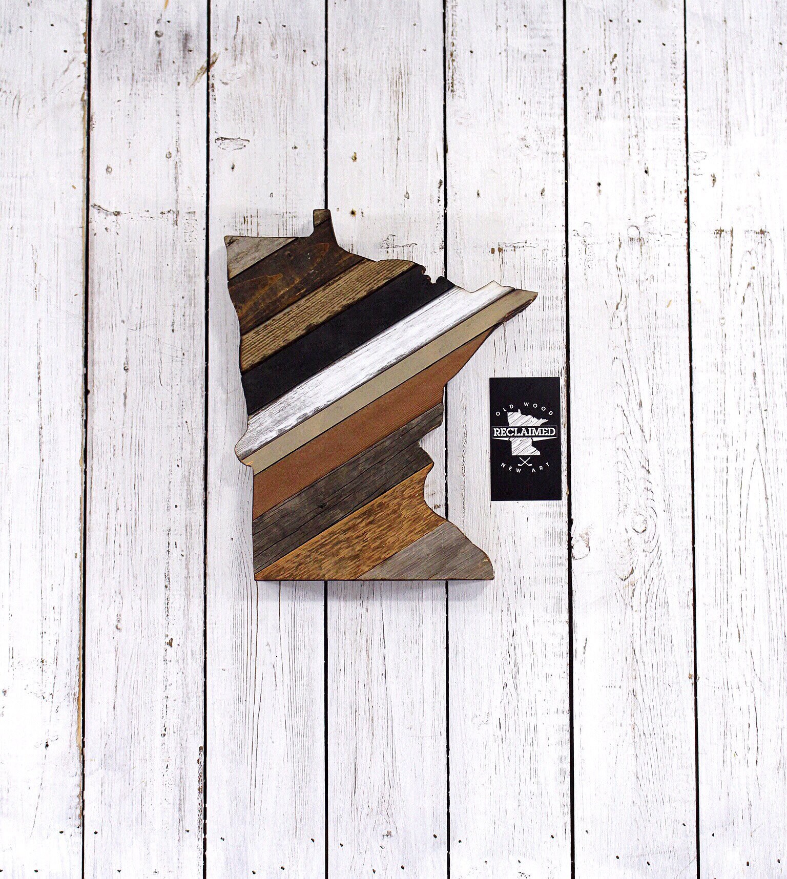 Mn State Art Handcrafted 10 5 Tall Minnesota Etsy