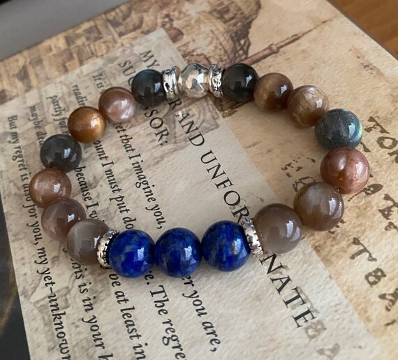 Stay With Me Tonight Gemstone Bracelets Lapis Bracelets