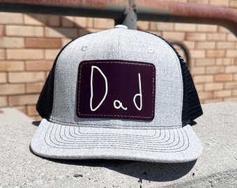 Custom Hat for Dad - Fathers Day Gifts - Fathers Day Hat - Personalized Hats for Dads