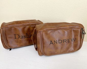 Engraved Toiletry Bag - Men’s Toiletry Bag - Travel Bag