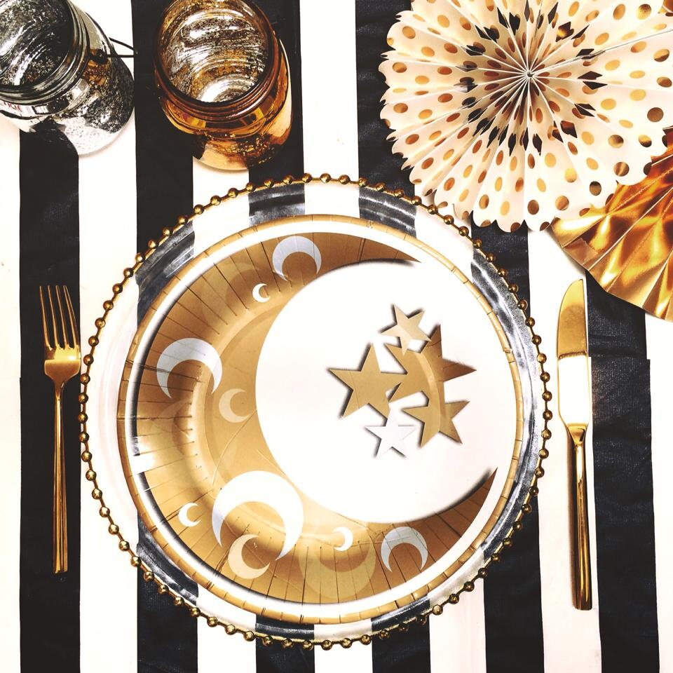 Ramadan Dinner Plates & Napkins For A Matching Set Etsy