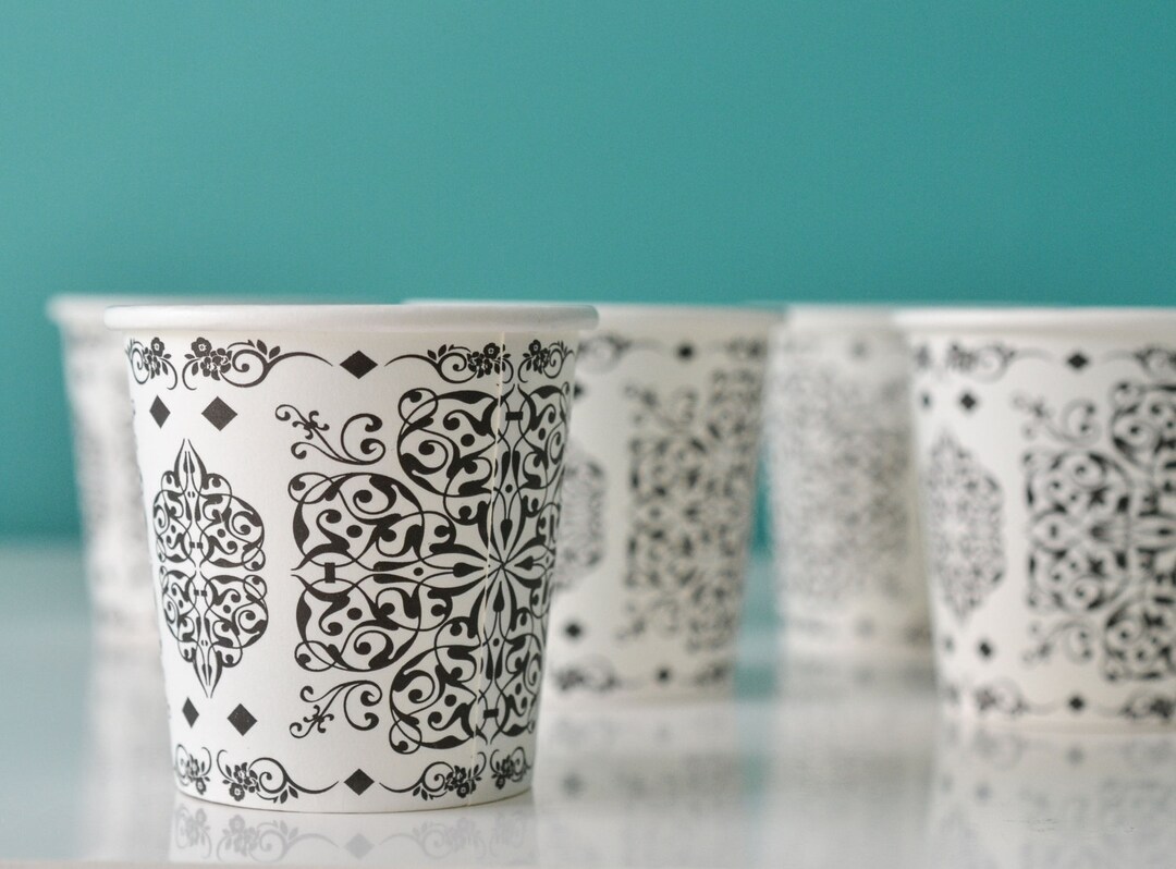 Arabic & Turkish Hot Coffee Paper Cups 4oz - Etsy UK