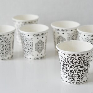 Arabic & Turkish Hot Coffee Paper Cups 4oz - Etsy UK