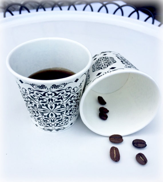 Elegant Espresso & Arabic coffee cups. These paper cups are Elegant Espresso & Arabic coffee cups. These paper cups are