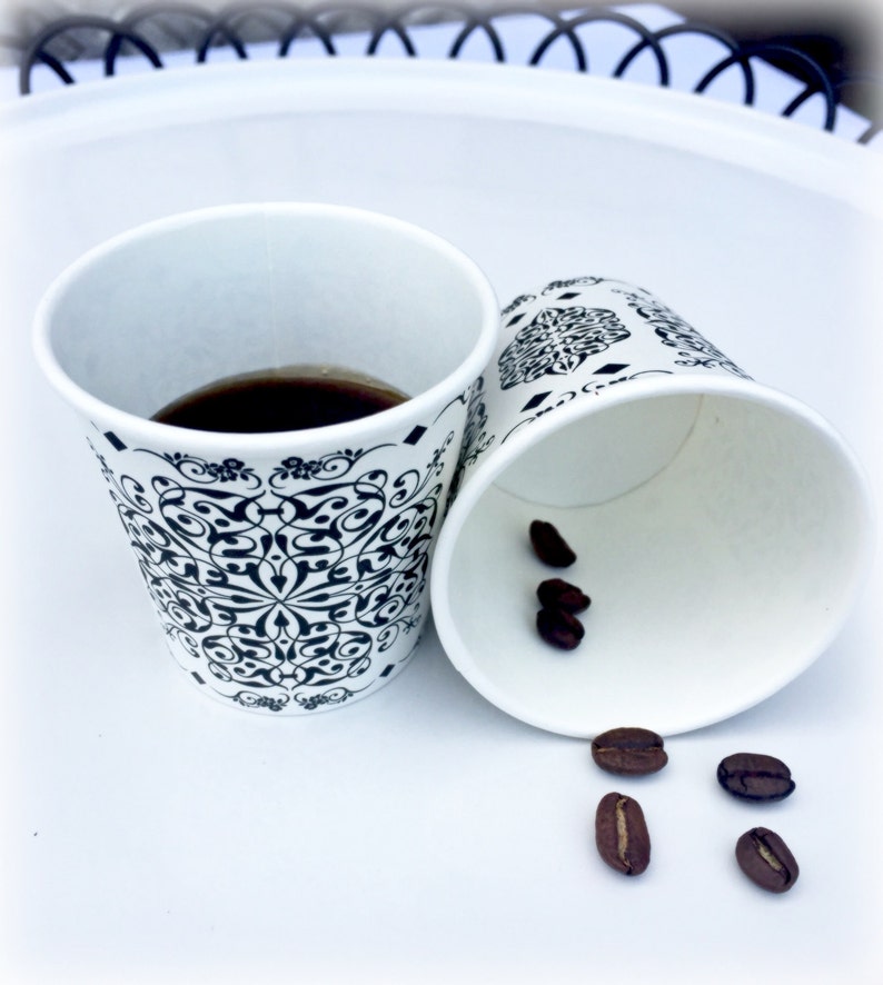 Arabic & Turkish Hot Coffee Paper Cups 4oz - Etsy UK