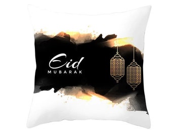 Eid Mubarak Decorative Pillow Covers | Ramadan pillow covers