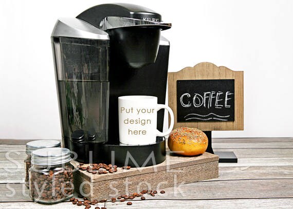 Styled Stock Photography White Mug Mockup Blank