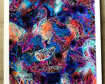 Geo Flight – limitowana edycja wydruku